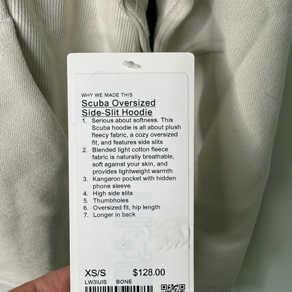 Lululemon Scuba Oversized Side Slit Hoodie - Picture 4 of 4